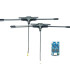 BAYCK Gemini Dual Band ELRS - FPV-приймач (915/2.4GHz) з TCXO та ESP32 