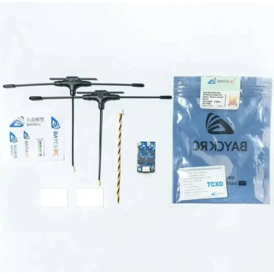 BAYCK Gemini Dual Band ELRS - FPV-приймач (915/2.4GHz) з TCXO та ESP32 