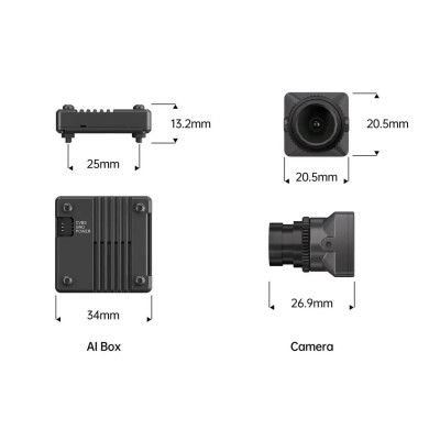 Caddx Infra V2 1500TVL + AI BOX - камера нічного бачення для FPV дронів