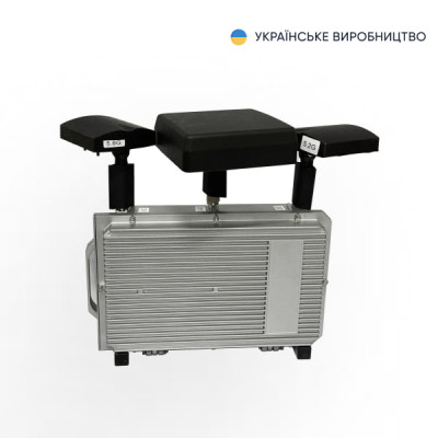 Окопный/авто РЕБ Цербер Мк3D – 150W против FPV, 2,4/5,3/5,8 мГц против цифровых дронов и говорящих, радиус от 70м до 400м