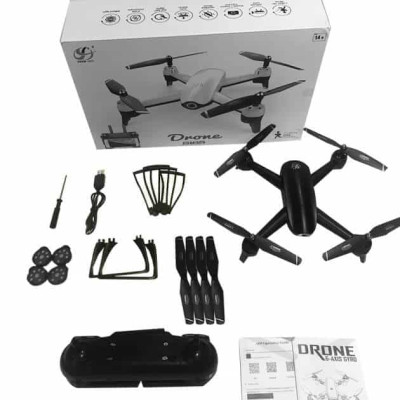 Квадрокоптер Toys-Sky S165 Black − дрон з камерою 4К, FPV, до 20хв