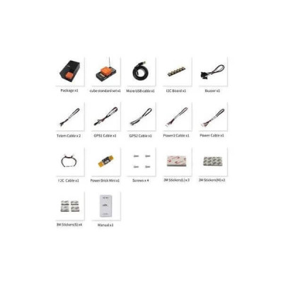 HEX Pixhawk 2.1 Cube Orange+ - політний контролер з можливістю використання до 3 GPS модулів одночасно