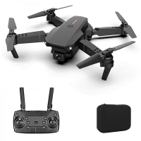 Квадрокоптер E525 / E88 PRO Black – дрон з 4K камерою, FPV, барометр, до 15 хв. польоту + кейс