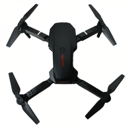 Квадрокоптер E525 / E88 PRO Black – дрон з 4K камерою, FPV, барометр, до 15 хв. польоту + кейс