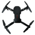 Квадрокоптер E525 / E88 PRO Black – дрон з 4K камерою, FPV, барометр, до 15 хв. польоту + кейс