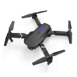 Квадрокоптер E525 / E88 PRO Black – дрон з 4K камерою, FPV, барометр, до 15 хв. польоту + кейс
