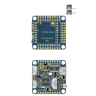 Fly Controller H743 SLIM V3 - політний контролер для FPV (аналог Matek) 