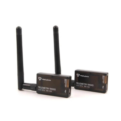 Комплект телеметрії HolyBro SiK Telemetry Radio V3 433Mhz 100mW для APM, Pixhawk Комплект телеметрії HolyBro SiK Telemetry Radio V3 433Mhz 100mW для APM, Pixhawk