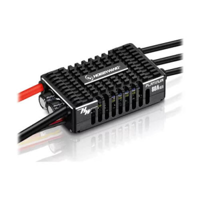 Регулятор ходу HOBBYWING PLATINUM V5 80A 3-8S для авіамоделей