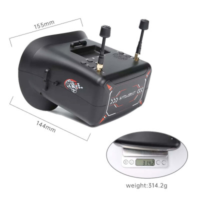 iFlight Analog FPV Goggles – FPV окуляри на 40 каналів, 5,8 ГГц,  запис відео DVR