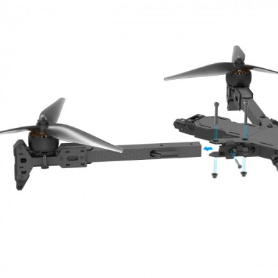 Квадрокоптер iFlight X413 Analog 5.8G 2.5W 8S - 13 дюймів FPV дрон з ELRS 868/915MHz, до 15 км та вантажопідйомністю до 6 кг