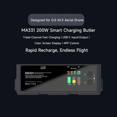 iSDT MA331 Air 3 Series Charging Hub - 3 канальний зарядний пристрій для дронів