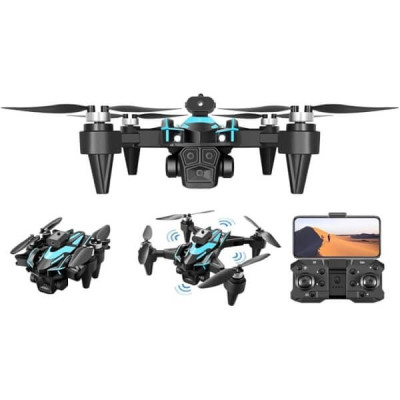 Квадрокоптер K12 MAX Mini Drone – детский дрон с дальностью полета 100 м, временем полета до 20 мин, камерой 4К, FPV, БК двигателями