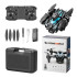 Квадрокоптер K12 MAX Mini Drone – детский дрон с дальностью полета 100 м, временем полета до 20 мин, камерой 4К, FPV, БК двигателями