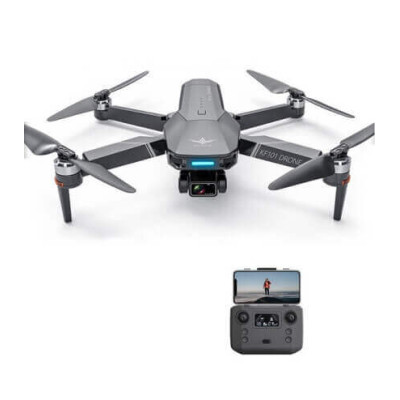 Квадрокоптер Kfplan KF101 Max - дрон з 4K і HD-камерами, ESC, 5G WI-FI, GPS, FPV, БК, 3000м, до 25 хв, кейс