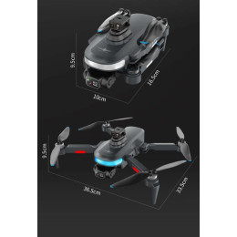 Квадрокоптер Kfplan KF108 Max - дрон з 4K і HD, ESC, 5G WI-FI, GPS, FPV, до 500м, до 22 хв. датчик розпізнавання перешкод + кейс