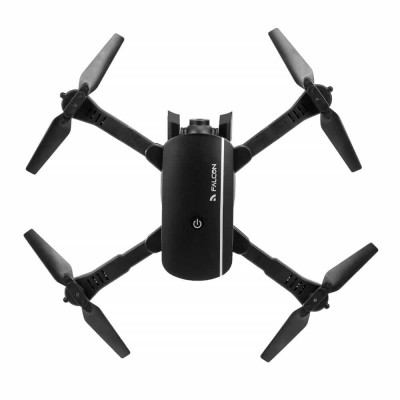 Квадрокоптер Falcon 1808 Black – дрон з камерою 4K, FPV, барометром, до 15хв