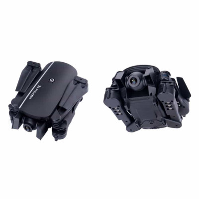 Квадрокоптер Falcon 1808 Black – дрон з камерою 4K, FPV, барометром, до 15хв
