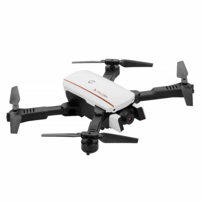 Квадрокоптер Falcon 1808 White – дрон з камерою 4K, FPV, барометром, до 15 хв