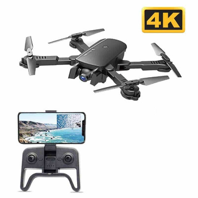 Квадрокоптер Falcon 1808 Black – дрон з камерою 4K, FPV, барометром, до 15хв