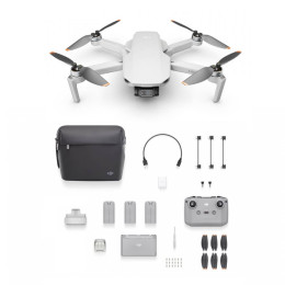 Квадрокоптер DJI Mini 2 Fly More Combo - дрон з камерою 12МП, GPS, БК двигуни, 6 км, до 31хв