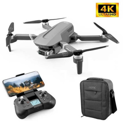 Квадрокоптер 4DRC F4 - дрон з камерою 4K, GPS, FPV, БК мотори, до 2км, до 25хв, сумка