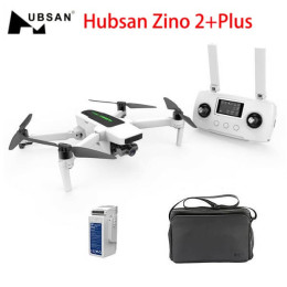 Квадрокоптер Hubsan Zino 2 Plus Portable − дрон з камерою 4K, GPS, FPV, БК, до 9км, до 70хв, сумка