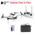Квадрокоптер Hubsan Zino 2 Plus Portable − дрон з камерою 4K, GPS, FPV, БК, до 9км, до 70хв, сумка