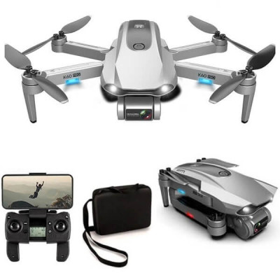 Квадрокоптер XKJ K60 Pro − дрон з камерою 6К, ESC, FPV,, GPS, БК, 1,2км, до 30хв, кейс