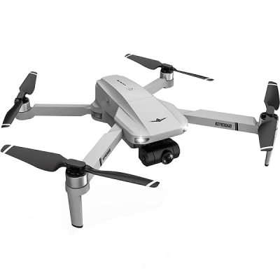Квадрокоптер Visuo KF102 Gray − дрон з камерою 4К, FPV, GPS, БК, до 1,2км, до 25хв, кейс