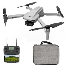 Квадрокоптер Visuo KF102 Gray − дрон з камерою 4К, FPV, GPS, БК, до 1,2км, до 25хв, кейс