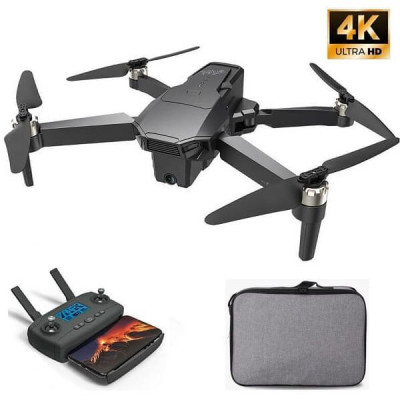 Квадрокоптер Visuo KF107 - дрон з камерою 4К, FPV, GPS, БК, до 1.2км, до 25хв, сумка