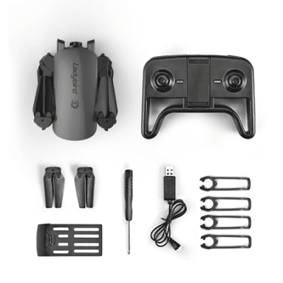 Квадрокоптер XKJ R8 Black – дрон з камерою 4К, FPV, Optical, до 15хв, кейс