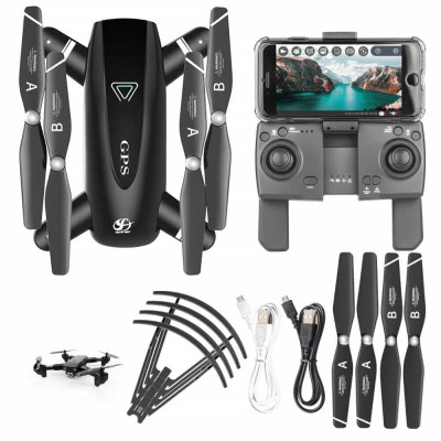 Квадрокоптер Toys-Sky S167 – дрон з камерою 4K, GPS, FPV, до 18хв, кейс