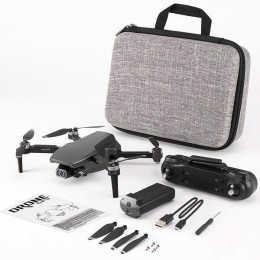 Квадрокоптер ZLRC SG108 Pro Black − дрон з 4K і HD камерами, FPV, GPS, 5G Wi-Fi, БК, 1 км, до 25 хв, кейс