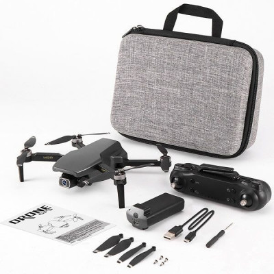 Квадрокоптер ZLRC SG108 S Black − дрон з камерою 4K, FPV, GPS, БК, 1км, до 25хв, кейс
