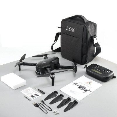 Квадрокоптер ZLRC SG906 Pro 2 − дрон з камерою 4K, GPS, FPV, БК, 1,2км, до 26хв, сумка