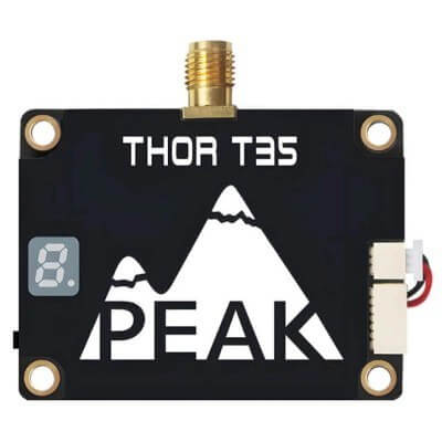 Peakfpv THOR T35 FPV VTX 64 CH 3-4,9 GHz - аналоговий відеопередавач з діапазоном частот 3-4,9 ГГц