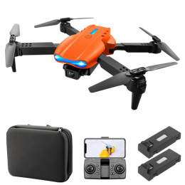 Квадрокоптер E99 Pro Plus Gravity Max Orange – дрон з 4K камерою, FPV, барометр, до 40 хв. польоту + кейс