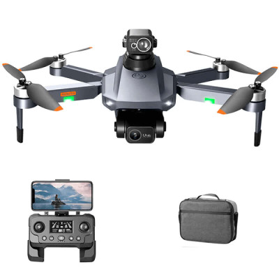 Квадрокоптер RG101 Pro Max - дрон з 4K і HD, ESC, 5G WI-FI, GPS, FPV, БК мотори, 3000м, до 28 хв. датчик розпізнавнаня перешкод + кейс