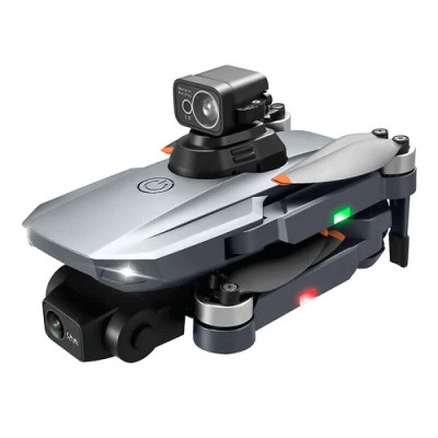Квадрокоптер RG101 Pro Max - дрон з 4K і HD, ESC, 5G WI-FI, GPS, FPV, БК мотори, 3000м, до 28 хв. датчик розпізнавнаня перешкод + кейс