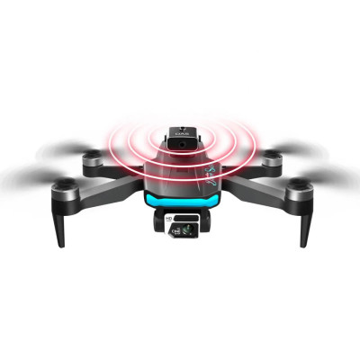 Квадрокоптер S132 Pro – дрон с камерой 4К, ESC, FPV, GPS, БК, до 1,2 км, до 25 мин, датчик распознавания помех, кейс