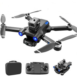 Квадрокоптер RC S136 – дрон с 4K и HD камерами, FPV, GPS, 5G Wi-Fi, БК, 1 км, до 25 мин, кейс + датчик распознавания помех