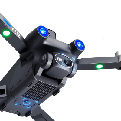 Квадрокоптер RC S136 – дрон с 4K и HD камерами, FPV, GPS, 5G Wi-Fi, БК, 1 км, до 25 мин, кейс + датчик распознавания помех