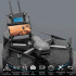 Квадрокоптер ZLRC SG906 MAX 3 - 3,5 км, GPS, 3-X осьова 4К камера, до 30хв, сумка, інтелектуальне розпізнавання перешкод