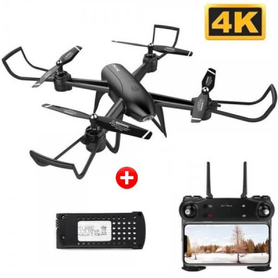Квадрокоптер Visuo SG106 PRO Black − дрон з 4К і HD камерами, FPV, до 44 хв. польоту