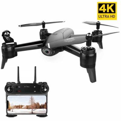 Квадрокоптер ZLRC SG106 Black − дрон з камерою 4К, FPV, Optical, до 22хв