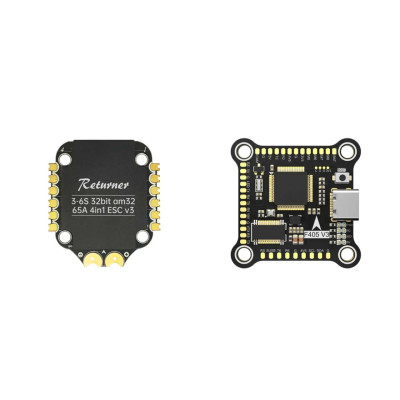 Політний стек Stack 3-6S 32Bit 65A(4IN1) ESC V3 3-6S F405 V3 Flight controller