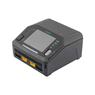 Зарядний пристрій ToolkitRC M6DAC V2 Dual 400W 16A 1-6S з вбудованим блоком живлення