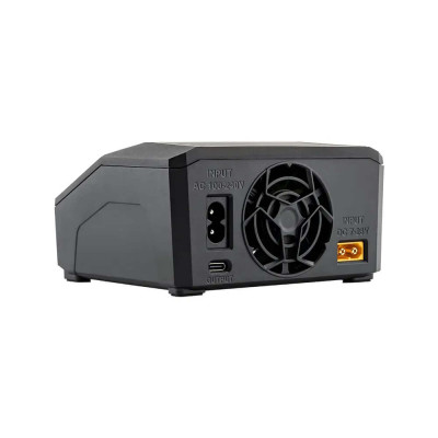Зарядний пристрій ToolkitRC M6DAC V2 Dual 400W 16A 1-6S з вбудованим блоком живлення